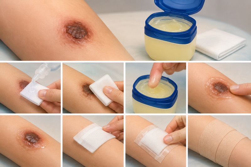 vaseline untuk luka